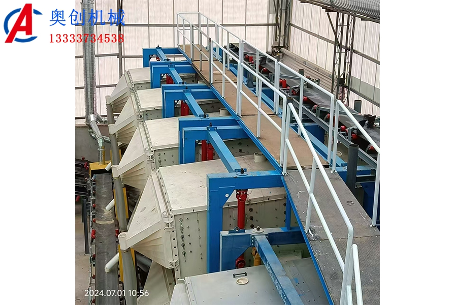 石英砂篩分設(shè)備方形搖擺篩